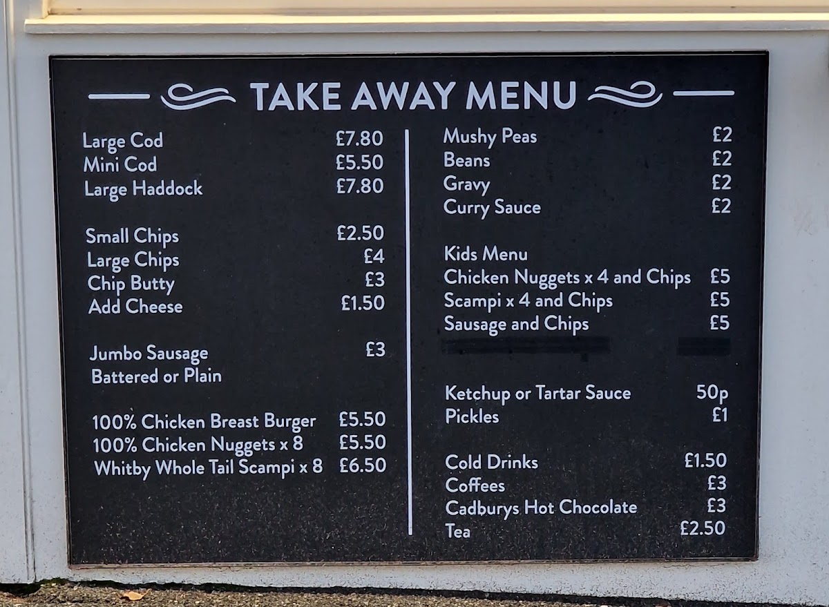 Paignton Pier Chippy Co. Menu - Image 4